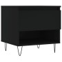 Coffee tables 2 pcs black engineered wood 50x46x50 cm by vidaXL, Coffee table - Ref: Foro24-830911, Price: 74,72 €, Discount: %