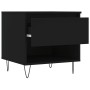 Coffee tables 2 pcs black engineered wood 50x46x50 cm by vidaXL, Coffee table - Ref: Foro24-830911, Price: 74,72 €, Discount: %