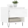 Center tables 2 pcs glossy white engineered wood 50x46x50 cm by vidaXL, Coffee table - Ref: Foro24-830913, Price: 66,57 €, Di...