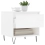 Mitteltische, 2 Stück, glänzend weißes Holzwerkstoff, 50 x 46 x 50 cm von vidaXL, Couchtisch - Ref: Foro24-830913, Preis: 67,...
