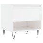 Mitteltische, 2 Stück, glänzend weißes Holzwerkstoff, 50 x 46 x 50 cm von vidaXL, Couchtisch - Ref: Foro24-830913, Preis: 67,...
