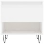 Center tables 2 pcs glossy white engineered wood 50x46x50 cm by vidaXL, Coffee table - Ref: Foro24-830913, Price: 67,13 €, Di...