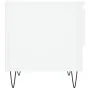 Center tables 2 pcs glossy white engineered wood 50x46x50 cm by vidaXL, Coffee table - Ref: Foro24-830913, Price: 66,57 €, Di...