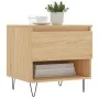 Coffee tables 2 pcs engineered wood Sonoma oak 50x46x50cm by vidaXL, Coffee table - Ref: Foro24-830915, Price: 61,63 €, Disco...