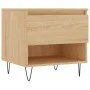 Coffee tables 2 pcs engineered wood Sonoma oak 50x46x50cm by vidaXL, Coffee table - Ref: Foro24-830915, Price: 61,63 €, Disco...