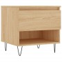 Couchtische 2 Stück, Holzwerkstoff Sonoma-Eiche 50x46x50cm von vidaXL, Couchtisch - Ref: Foro24-830915, Preis: 62,13 €, Rabat...