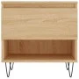 Coffee tables 2 pcs engineered wood Sonoma oak 50x46x50cm by vidaXL, Coffee table - Ref: Foro24-830915, Price: 61,63 €, Disco...