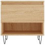 Couchtische 2 Stück, Holzwerkstoff Sonoma-Eiche 50x46x50cm von vidaXL, Couchtisch - Ref: Foro24-830915, Preis: 62,13 €, Rabat...