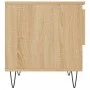 Coffee tables 2 pcs engineered wood Sonoma oak 50x46x50cm by vidaXL, Coffee table - Ref: Foro24-830915, Price: 61,63 €, Disco...