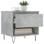 Coffee tables 2 pcs concrete gray engineered wood 50x46x50 cm by vidaXL, Coffee table - Ref: Foro24-830917, Price: 61,07 €, D...