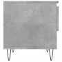 Coffee tables 2 pcs concrete gray engineered wood 50x46x50 cm by vidaXL, Coffee table - Ref: Foro24-830917, Price: 61,07 €, D...