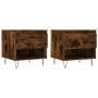 2 Stück Couchtische aus geräucherter Eichenholz-Technik 50x46x50 cm von vidaXL, Couchtisch - Ref: Foro24-830919, Preis: 61,98...