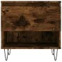 Center tables 2 units smoked oak engineered wood 50x46x50 cm by vidaXL, Coffee table - Ref: Foro24-830919, Price: 61,07 €, Di...