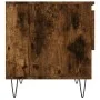 Center tables 2 units smoked oak engineered wood 50x46x50 cm by vidaXL, Coffee table - Ref: Foro24-830919, Price: 61,07 €, Di...