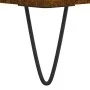 Center tables 2 units smoked oak engineered wood 50x46x50 cm by vidaXL, Coffee table - Ref: Foro24-830919, Price: 61,07 €, Di...