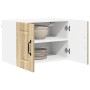 Armario de cocina mural con puerta Roble Sonoma 60 x 31 x 40 cm