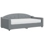 Schlafsofa mit hellgrauer Stoffmatratze 90x190 cm von vidaXL, Betten und Lattenroste - Ref: Foro24-3197522, Preis: 310,46 €, ...