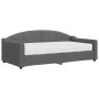 Sofá cama con colchón tela gris oscuro 90x190 cm de vidaXL, Camas y somieres - Ref: Foro24-3197523, Precio: 300,26 €, Descuen...