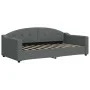 Sofá cama con colchón tela gris oscuro 90x190 cm de vidaXL, Camas y somieres - Ref: Foro24-3197523, Precio: 300,26 €, Descuen...