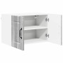 Armario de cocina mural 2 pcs Gris Sonoma 60 x 31 x 40 cm