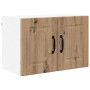 Armario de cocina mural 2 pcs Roble artesanal 60 x 31 x 40 cm