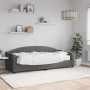 Sofá cama con colchón tela gris oscuro 80x200 cm de vidaXL, Camas y somieres - Ref: Foro24-3197508, Precio: 312,43 €, Descuen...