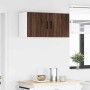 Armario de cocina mural con puerta Roble Marrón 80 x 31 x 40 cm