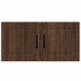 Armario de cocina mural con puerta Roble Marrón 80 x 31 x 40 cm
