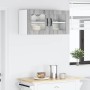 Armario de cocina mural con estante Gris Sonoma 80 x 31 x 40 cm