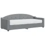 Sofa bed with light gray fabric mattress 80x200 cm by vidaXL, Beds and slatted bases - Ref: Foro24-3197507, Price: 309,22 €, ...