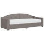 Sofa bed with taupe gray fabric mattress 80x200 cm by vidaXL, Beds and slatted bases - Ref: Foro24-3197510, Price: 314,82 €, ...