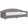 Sofa bed with taupe gray fabric mattress 80x200 cm by vidaXL, Beds and slatted bases - Ref: Foro24-3197510, Price: 309,53 €, ...