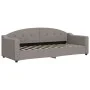 Sofa bed with taupe gray fabric mattress 80x200 cm by vidaXL, Beds and slatted bases - Ref: Foro24-3197510, Price: 309,53 €, ...