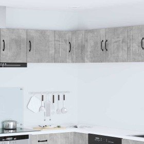 Armario de cocina mural Gris Concreto 57 x 57 x 40 cm