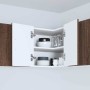 Armario de cocina mural con puerta Roble Marrón 57 x 57 x 40 cm
