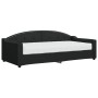 Sofá cama con colchón tela negro 90x200 cm de vidaXL, Camas y somieres - Ref: Foro24-3197514, Precio: 319,65 €, Descuento: %