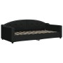 Sofá cama con colchón tela negro 90x200 cm de vidaXL, Camas y somieres - Ref: Foro24-3197514, Precio: 319,65 €, Descuento: %