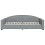 Sofa bed with light gray fabric mattress 90x200 cm by vidaXL, Beds and slatted bases - Ref: Foro24-3197512, Price: 329,80 €, ...