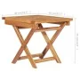 Sun loungers with table and cushion 2 units solid teak wood by vidaXL, Loungers - Ref: Foro24-3073178, Price: 597,57 €, Disco...