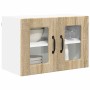 Armario de cocina mural 2 pcs Roble Sonoma 60 x 31 x 40 cm