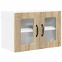 Armario de cocina mural 2 pcs Roble Sonoma 60 x 31 x 40 cm