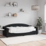Sofá cama con colchón tela negro 80x200 cm de vidaXL, Camas y somieres - Ref: Foro24-3197509, Precio: 312,74 €, Descuento: %