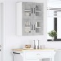 Armario de cocina mural 2 pcs Gris Concreto 60 x 31 x 40 cm