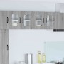 Armario de cocina mural 2 pcs Gris Sonoma 60 x 31 x 40 cm