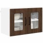 Armario de cocina mural 2 pcs Roble Marrón 60 x 31 x 40 cm