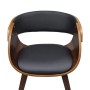 Esszimmerstuhl aus Bugholz und Kunstleder von vidaXL, Essstühle - Ref: Foro24-240708, Preis: 174,28 €, Rabatt: %