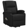 Black fabric elevating massage chair by vidaXL, Electric massage chairs - Ref: Foro24-329711, Price: 429,50 €, Discount: %