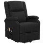 Höhenverstellbarer Massagesessel aus schwarzem Stoff von vidaXL, Elektrische Massagesessel - Ref: Foro24-329711, Preis: 432,9...