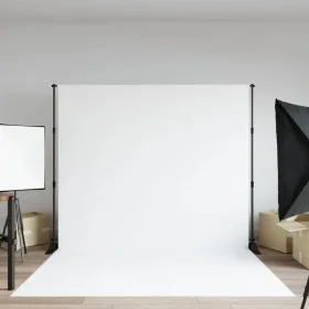 Backdrop support black steel 254x243 cm by vidaXL, studio montages - Ref: Foro24-190267, Price: 102,97 €, Discount: %