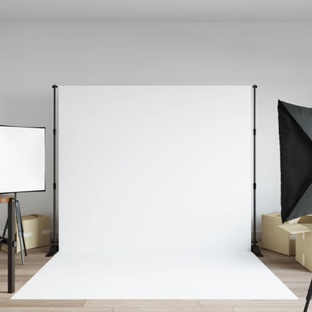Schwarzer Stahl-Hintergrundstütze 254x243 cm von vidaXL, Studiomontagen - Ref: Foro24-190267, Preis: 109,94 €, Rabatt: %